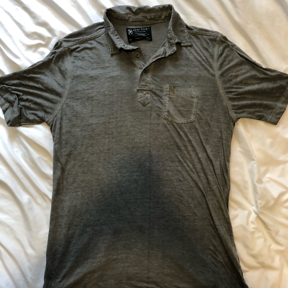 Marc Ecko Cut & Sew Polo (Grey) Men’s M